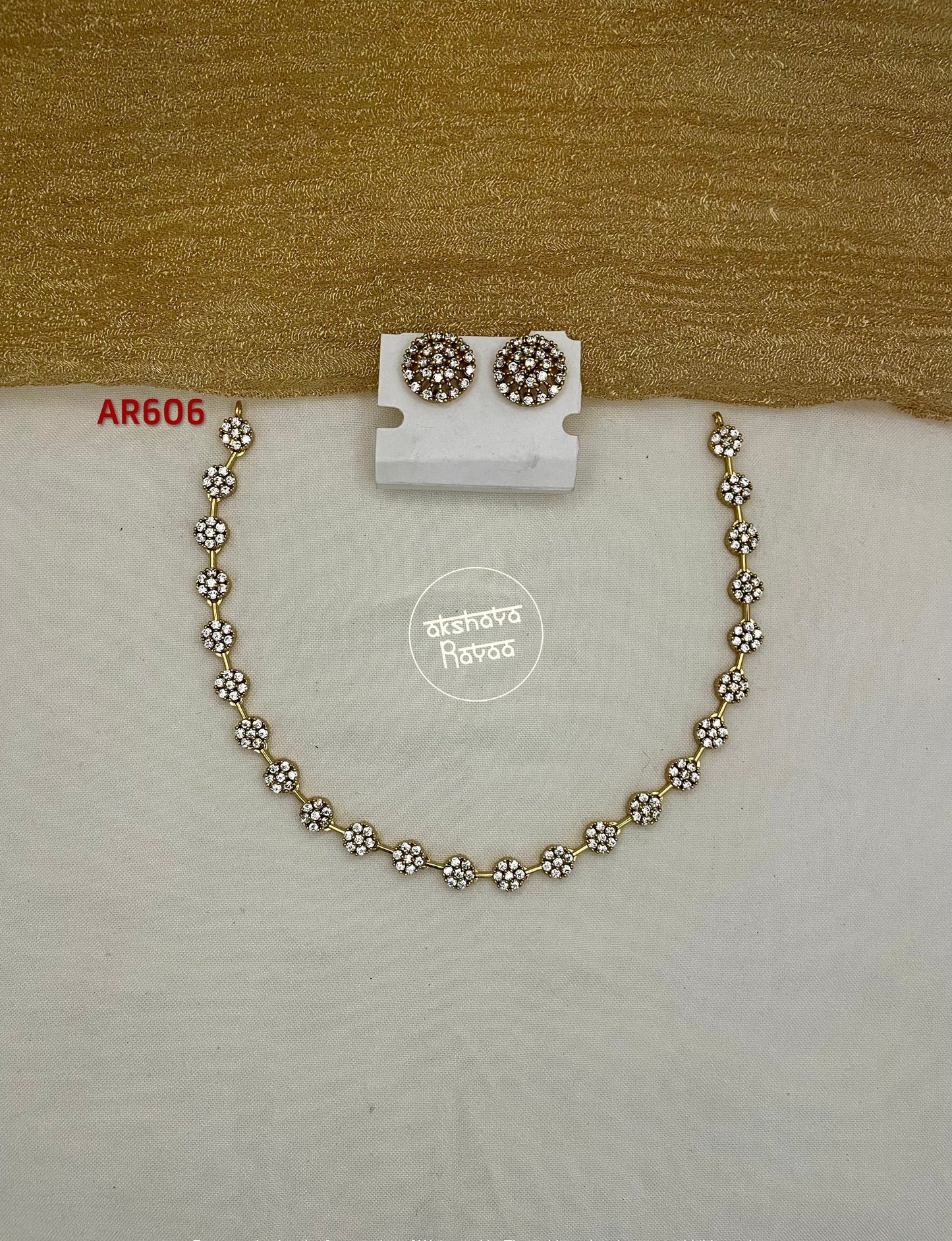 AD Diamond Necklace