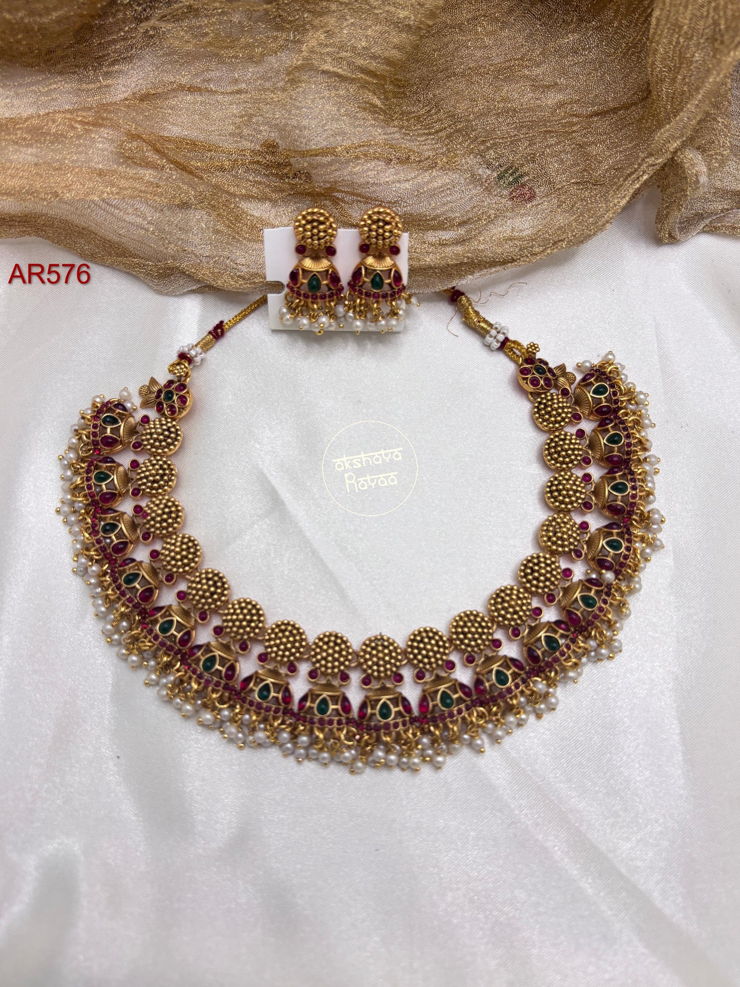 Jhumka Necklace