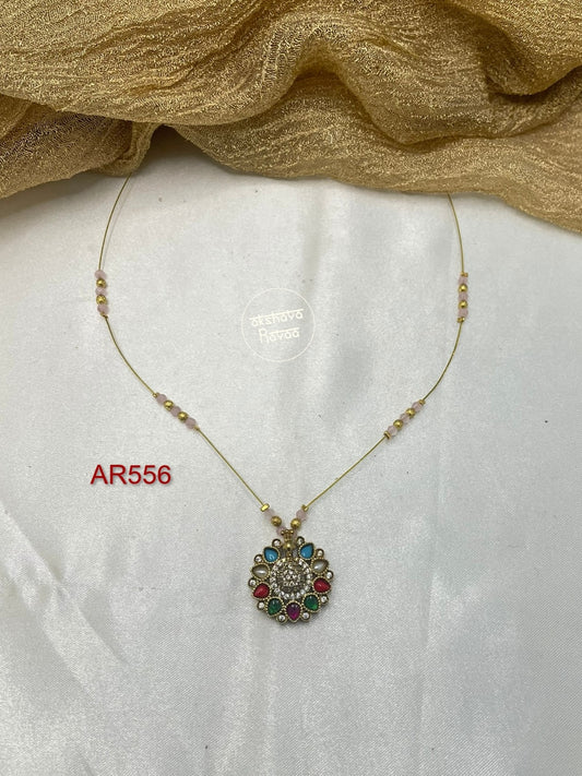Invisible Multicolor Dollar Chain